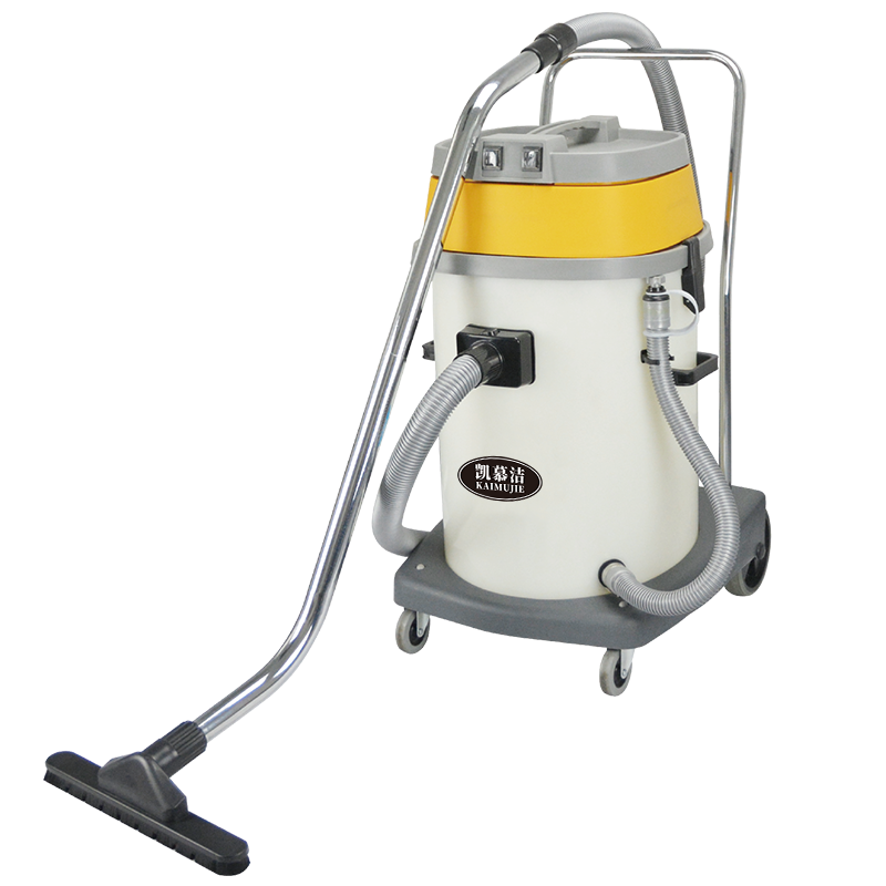 2000W industrial grade vacuum cleaner 60L large capacity plastic bucket factory hotel water suction machine super strong power