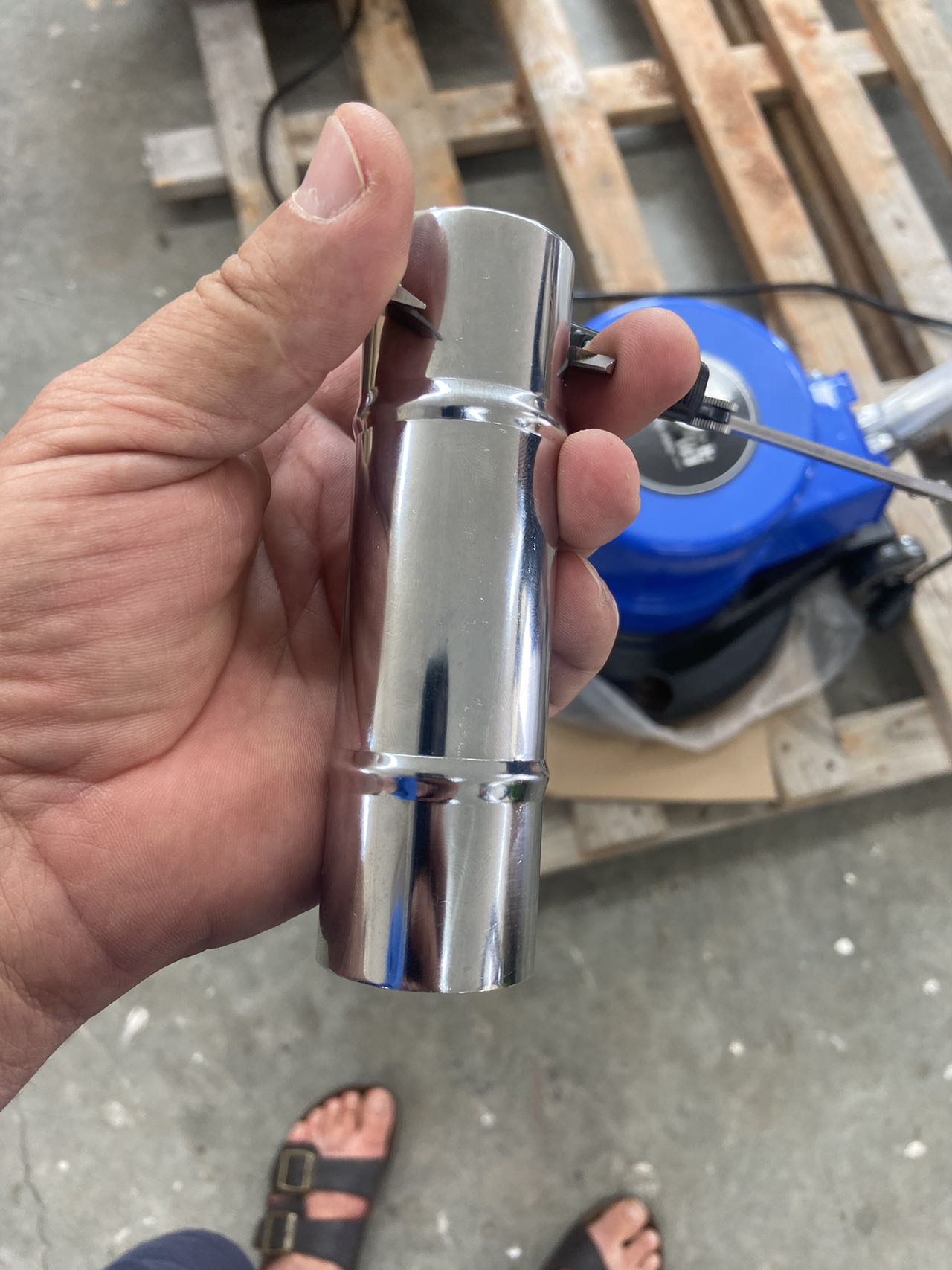 底盘金属管与吸尘器软管连接（示例）3