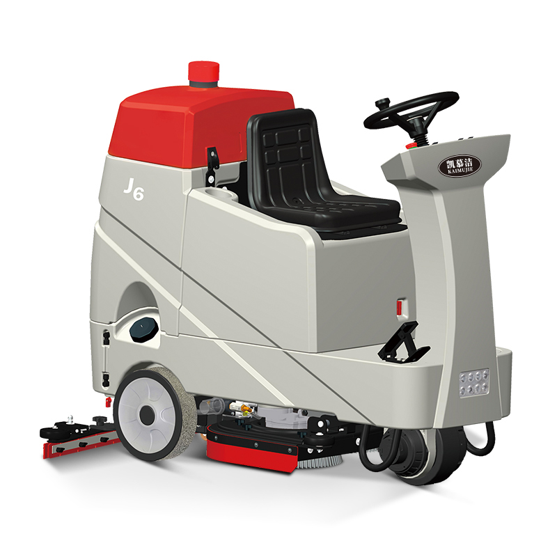 J6 Ride On Floor Scrubber