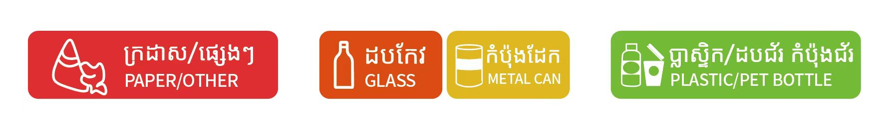 Customized trash can orders from Cambodian customers 4
