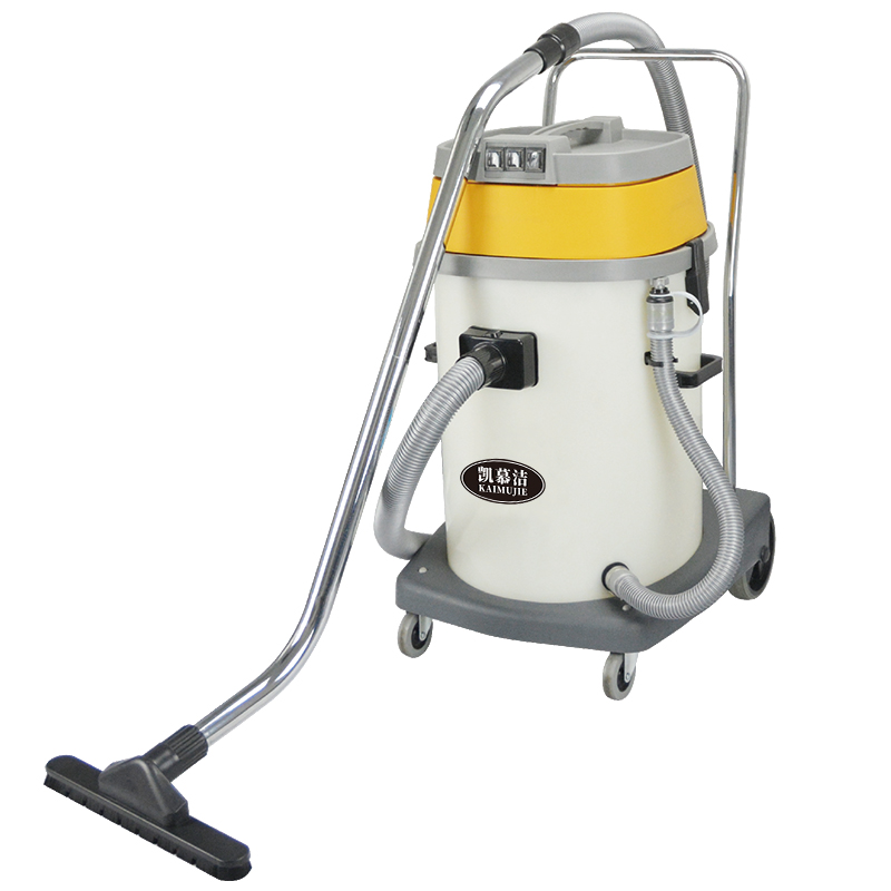 60L Vacuum Cleaner with 3 Motors 3000W High-power High Suction Plastic Bucket Body Industrial Vacuum Cleaner Can Absorb Water
